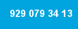 929 079 34 13 929 079 34 13